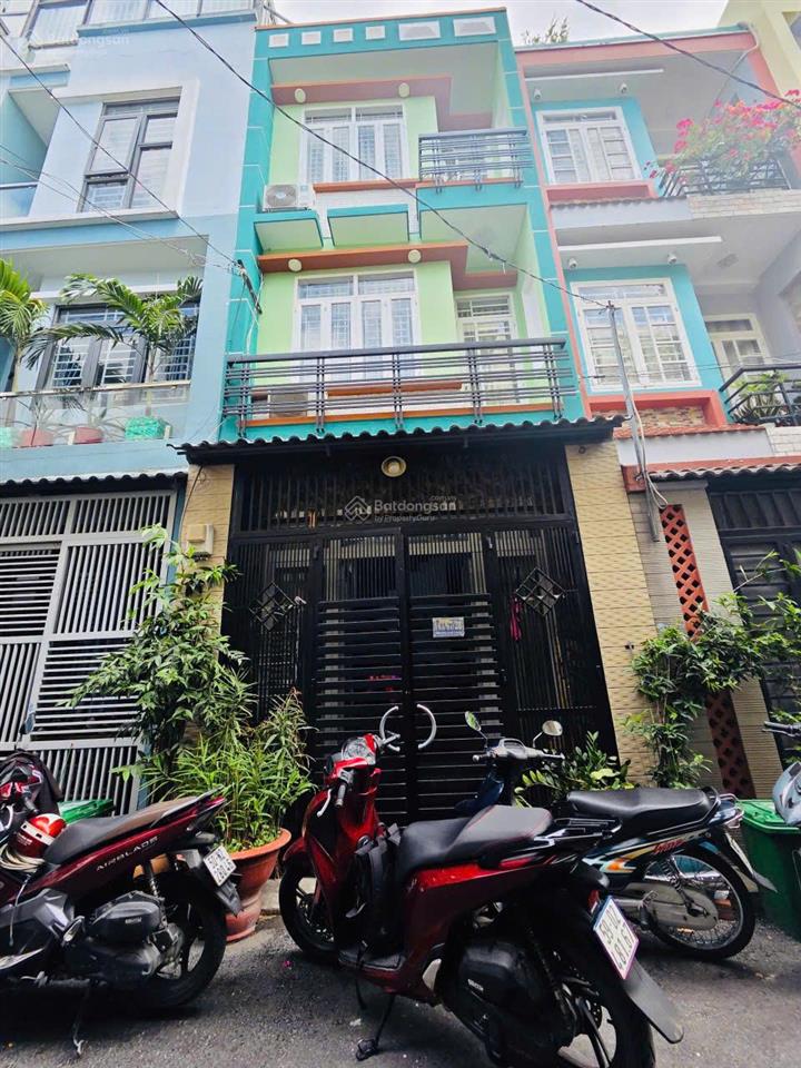 Chủ kẹt bán 2 tỷ 400. nhà 45m2 hẻm 6m nguyễn phúc nguyên. xây 4 tầng, sổ hồng sẵn, gần ga sài gòn