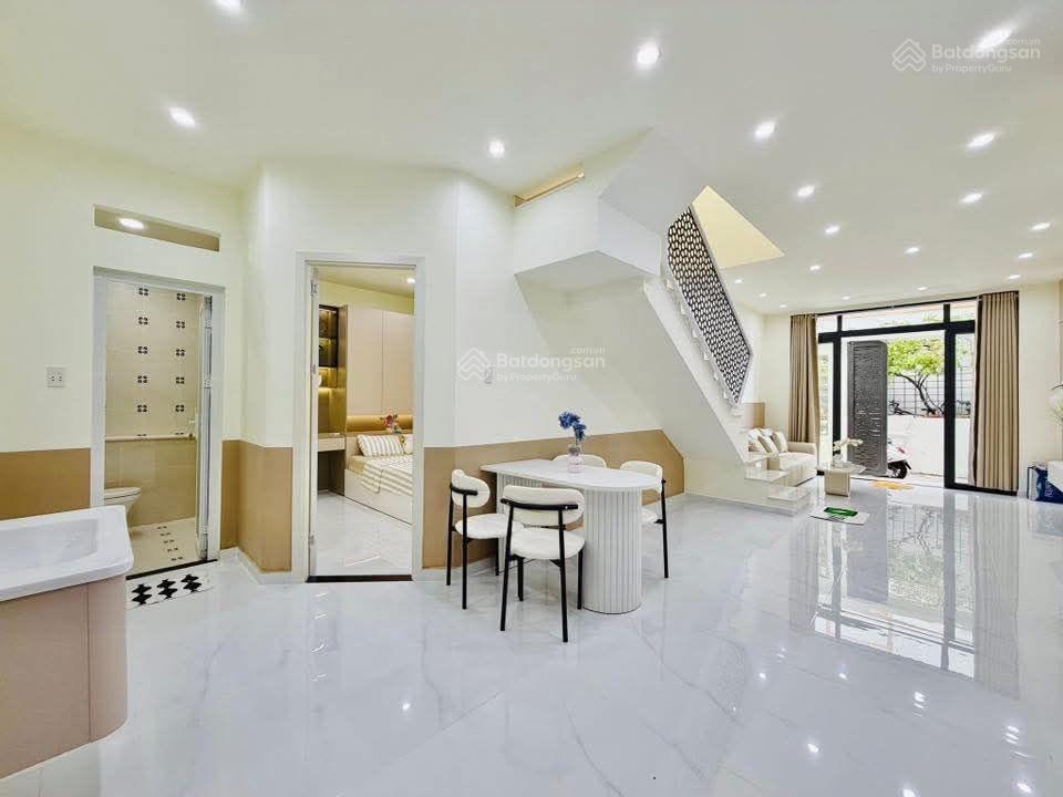 Nhà quang trung 3 tỷ 355 3pn có pn trệt, full nội thất, nở hậu 7.22m, gần coopmart,hẻm trước nhà 4m