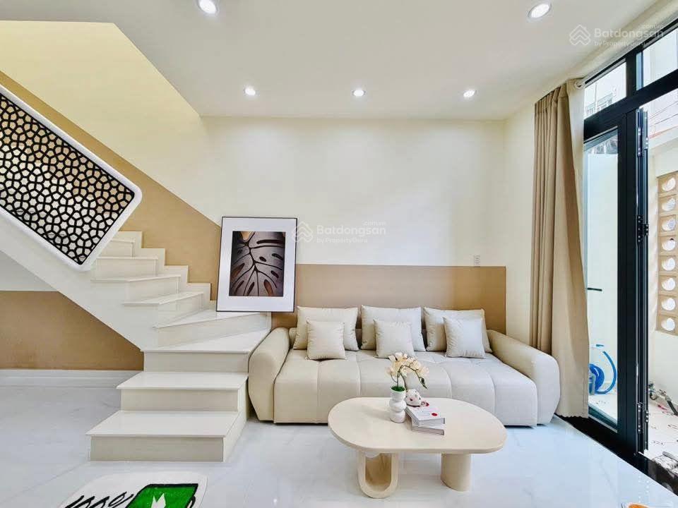 Nhà quang trung 3 tỷ 355 3pn có pn trệt, full nội thất, nở hậu 7.22m, gần coopmart,hẻm trước nhà 4m