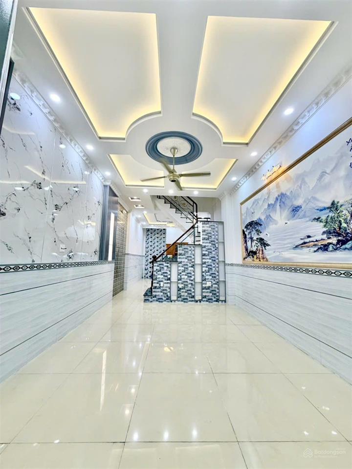 Cho thuê nhà mới khu tên lửa 4 tấm mặt tiền kinh doanh 4x19m giá 18 triệu  0971 848 ***