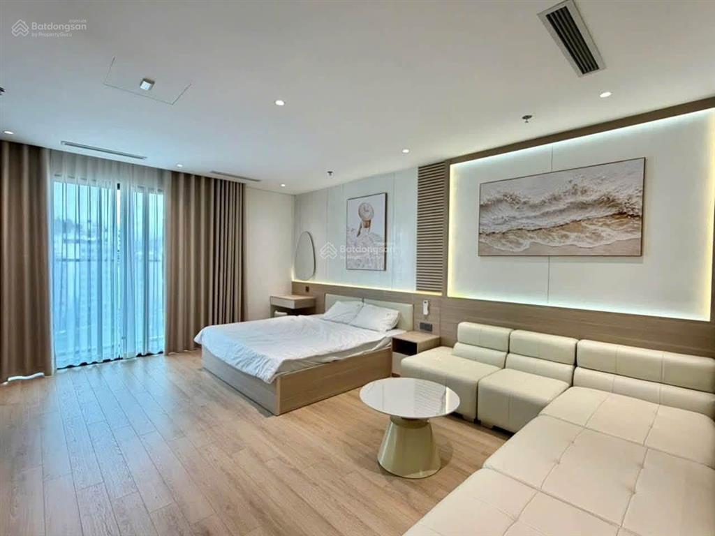 Cho thuê nhanh căn 1n the holiday trung tâm bãi cháy, hạ long full đồ chỉ việc vào ở