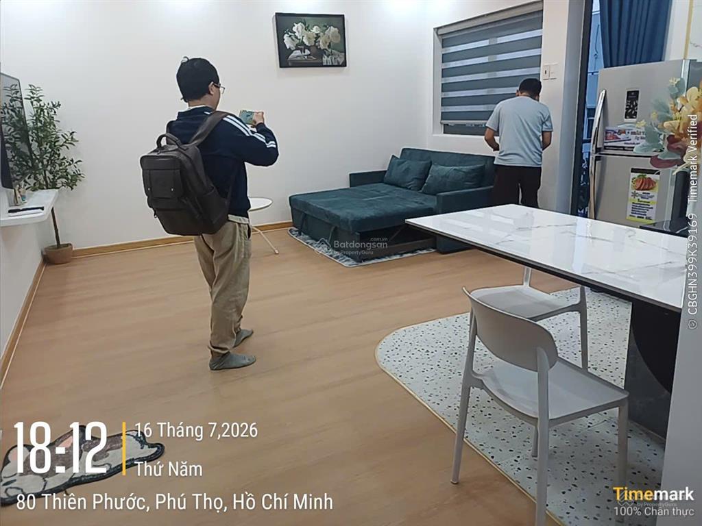 Bán chung cư 319 lý thường kiệt, 2,75 tỷ, 48m2, 2pn, 1wc, nhà mới ban công mặt tiền đường