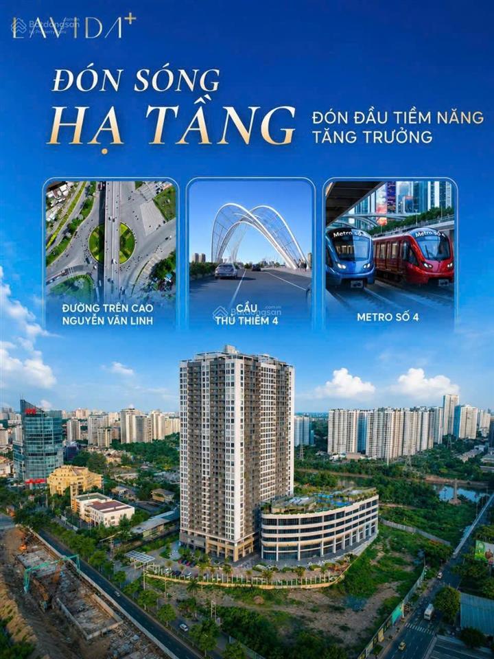Tôi bán cc lavida plus, 40m2, 2,7 tỷ vnđ q7, tp.hcm. (view phú mỹ hưng)