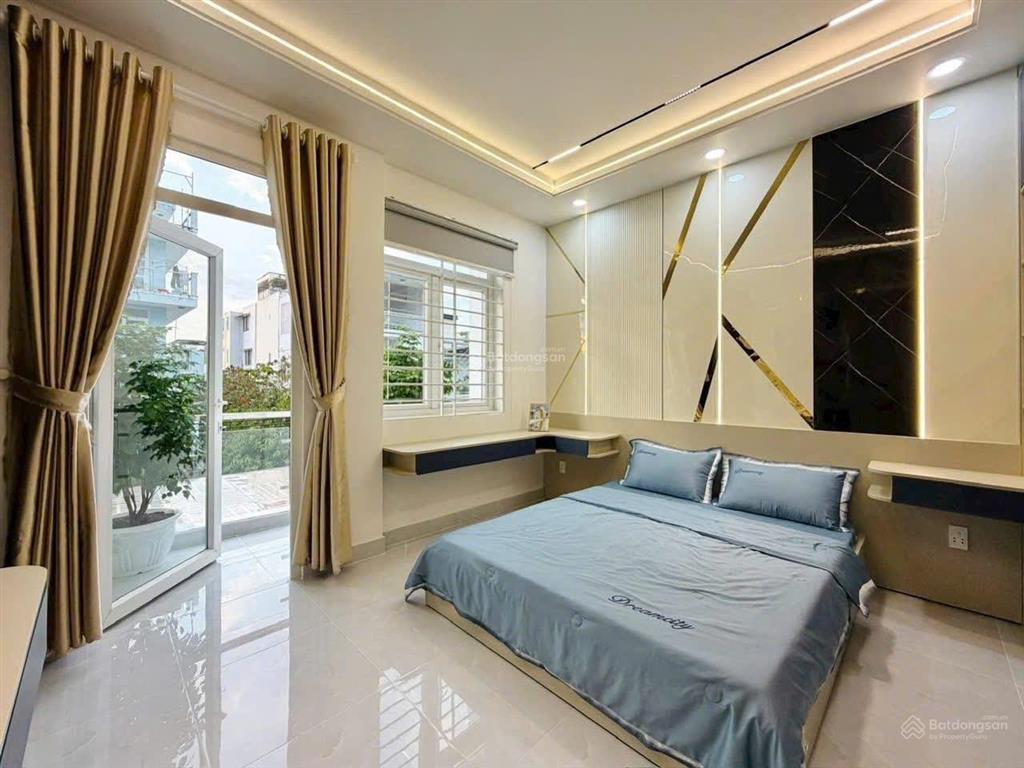 Bán nhà hẻm nhựa 8m ngay chợ cây gõ, 80m2, 4 tầng btct, 5 pn có sân thượng, vừa ở vừa kinh doanh