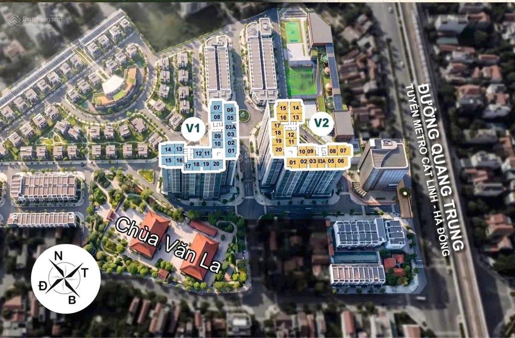 Chuẩn bị ra hàng toà v2 the vista văn la  quang trung hà đông