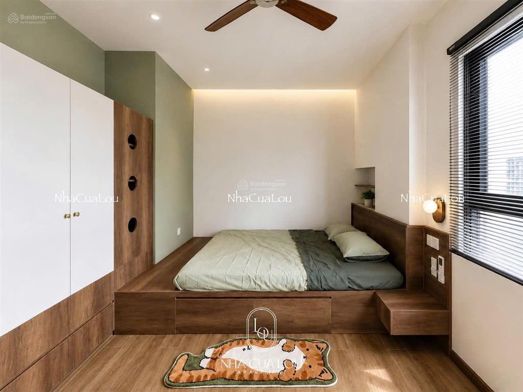 Hàng cực nóng! phòng 1n1k cửa sổ thoáng mát 39m2, ô tô 50m2, decor thông minh, nội thất tiện nghi