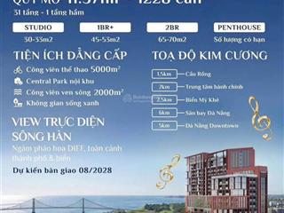 Symphony 5  view sông và pháo hoa, giá từ 2 tỷ, cơ hội hiếm sở hữu ngay
