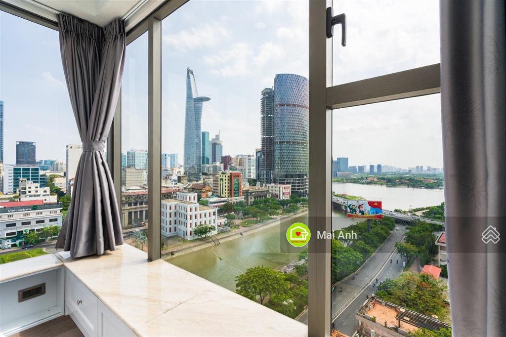 Căn góc 3pn saigon royal 177m² view triệu đô, nội thất cao cấp, 70 triệu/tháng