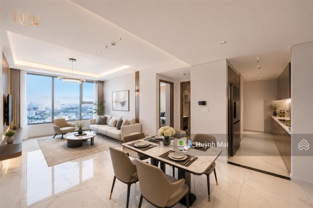 Giá tốt hiếm có! 2pn kiều by kita 90m², nội thất cao cấp chỉ 14 tỷ
