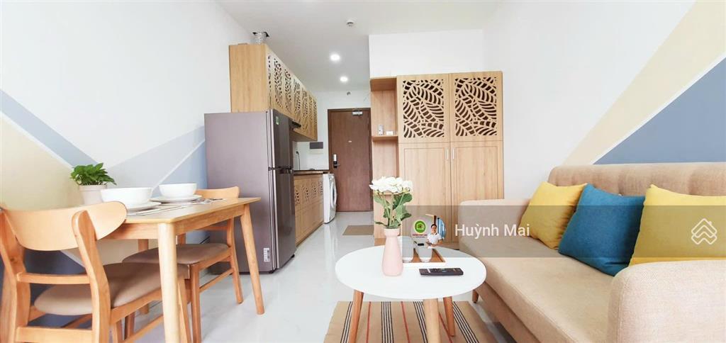 Ban công view sông&bitexco đẹp. cho thuê 1pn 30m2 millennium. nội thất cao cấp. giá 13 triệu/tháng