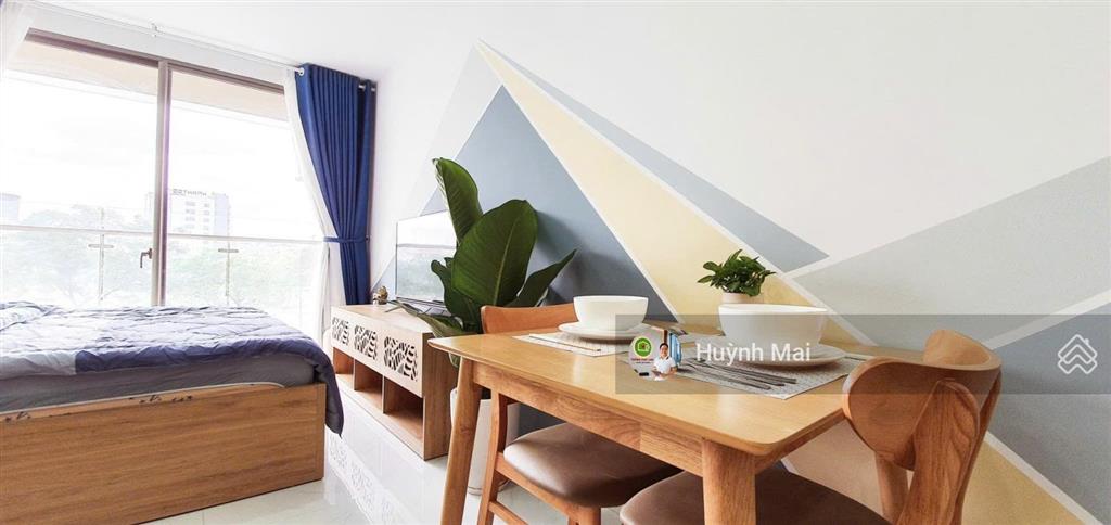 Ban công view sông&bitexco đẹp. cho thuê 1pn 30m2 millennium. nội thất cao cấp. giá 13 triệu/tháng