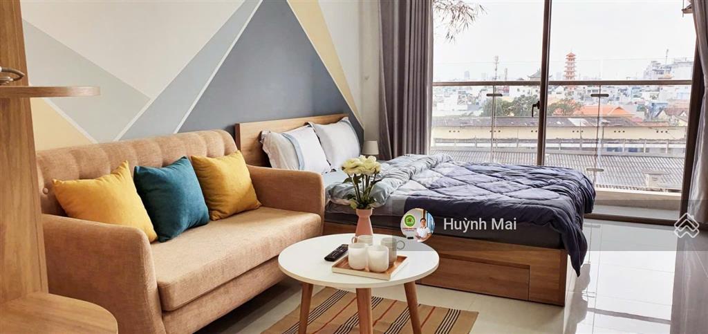 Ban công view sông&bitexco đẹp. cho thuê 1pn 30m2 millennium. nội thất cao cấp. giá 13 triệu/tháng