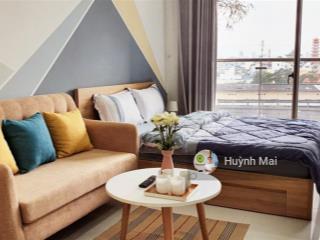 Ban công view sông&bitexco đẹp. cho thuê 1pn 30m2 millennium. nội thất cao cấp. giá 13 triệu/tháng