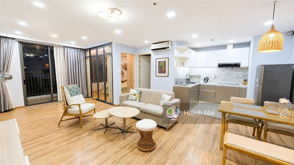 Cho thuê căn hộ 1 phòng ngủ riêng | 59m² | nội thất cao cấp | ban công thoáng | 19 triệu/tháng