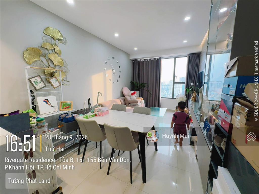 Bán gấp căn hộ 2 phòng ngủ 2 toilet giá tốt rivergate quận 4 diện tích 74m2 giá 7,3 tỷ