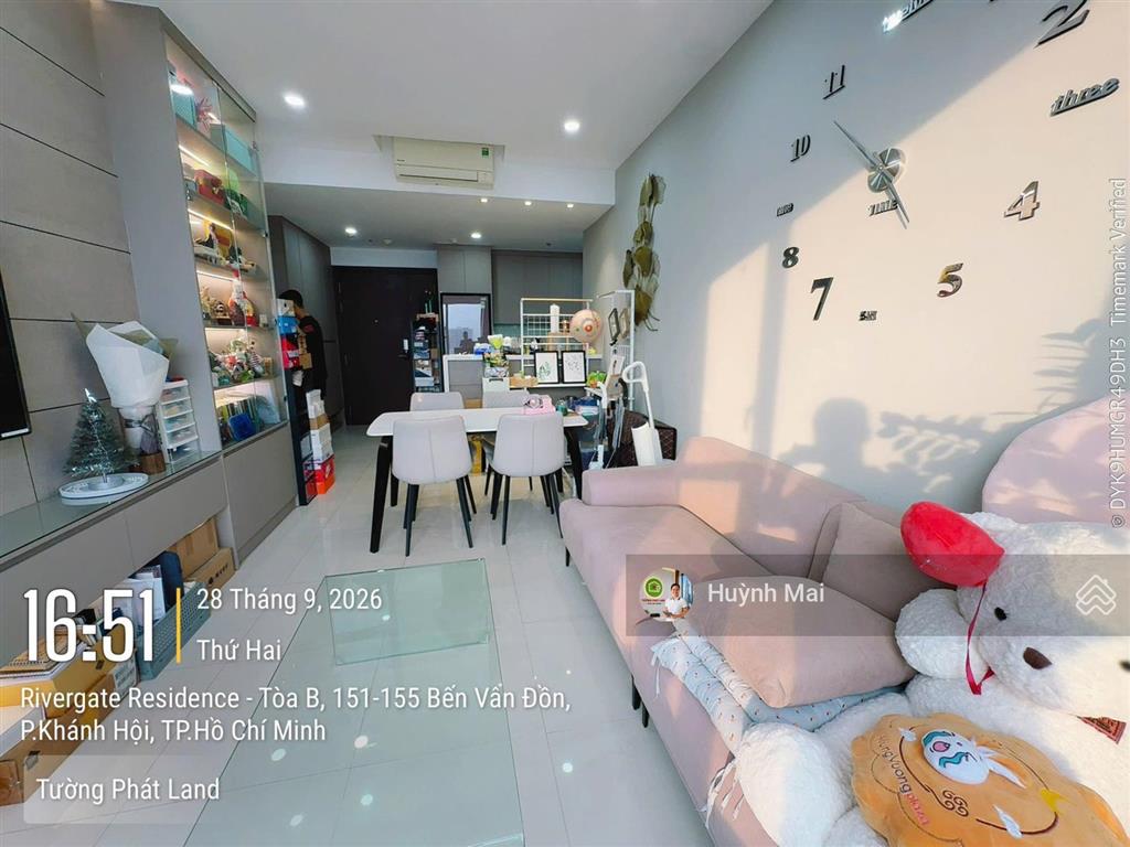 Bán gấp căn hộ 2 phòng ngủ 2 toilet giá tốt rivergate quận 4 diện tích 74m2 giá 7,3 tỷ