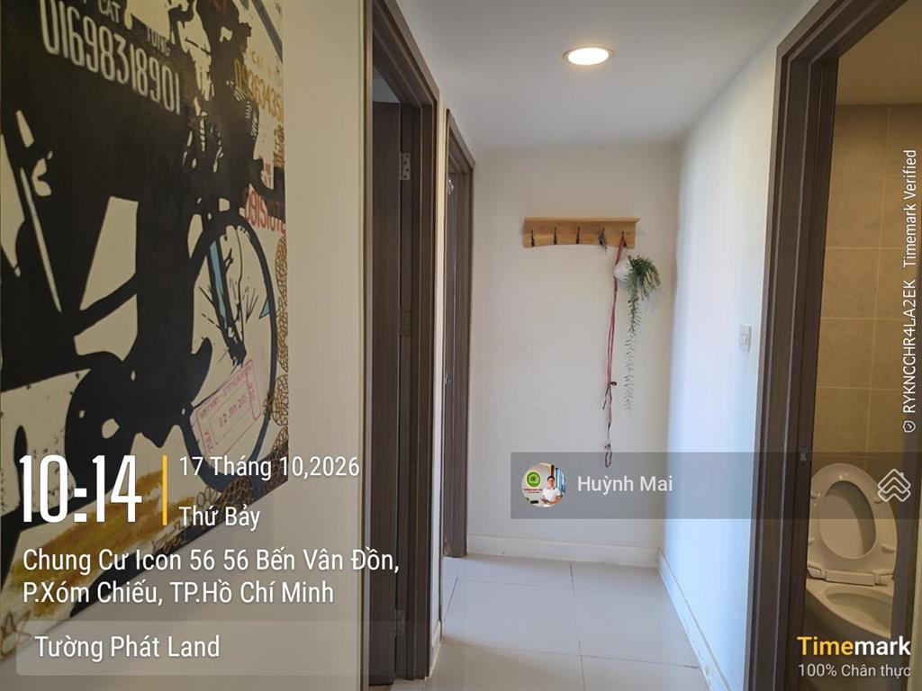 Tin thật 100% cần cho thuê icon 56 quận 4 2pn2wc đầy đủ nội thất giá 18tr