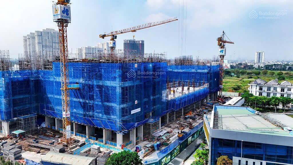Bán căn 2pn  65m2  bàn giao cơ bản  tt 15% ký hđmb  the peak garden, q7