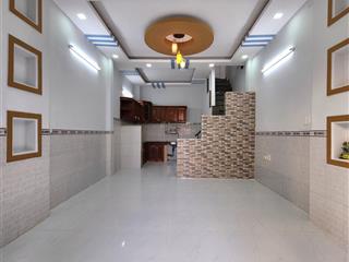 Bán nhà mới 2 tầng bình tân, sát trường học  hxt thông  ngang 4m  dtsd 70m²