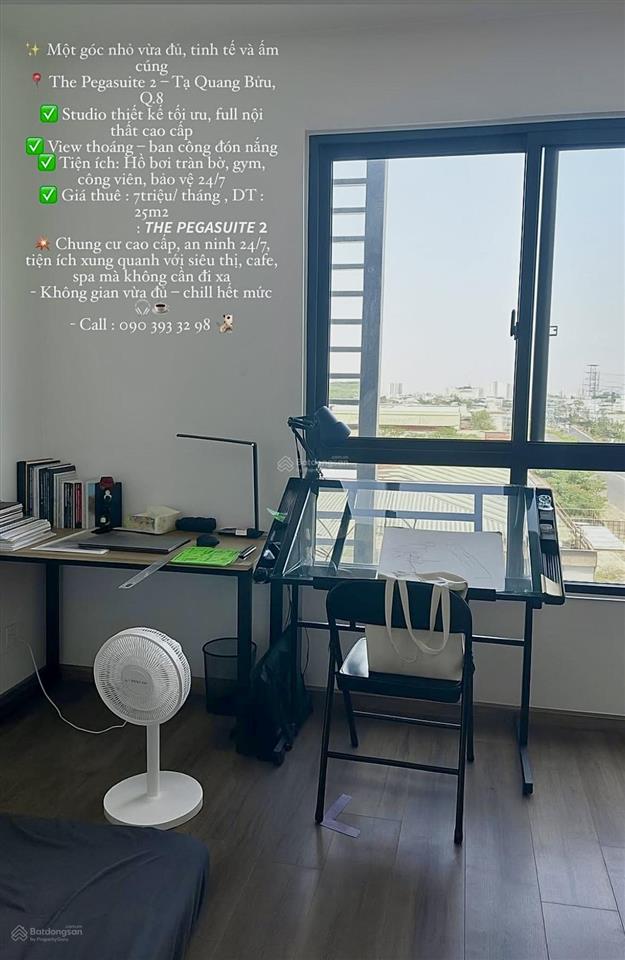 Studio có ban công  có dòng tiền ngay chỉ từ 1,85 tỷ