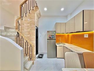$ 5tỷ nhà mới thiết kế đẹp  full nội thất sang  5t x 30m2, kế hẻm xe hơi thông ra đg phan văn trị