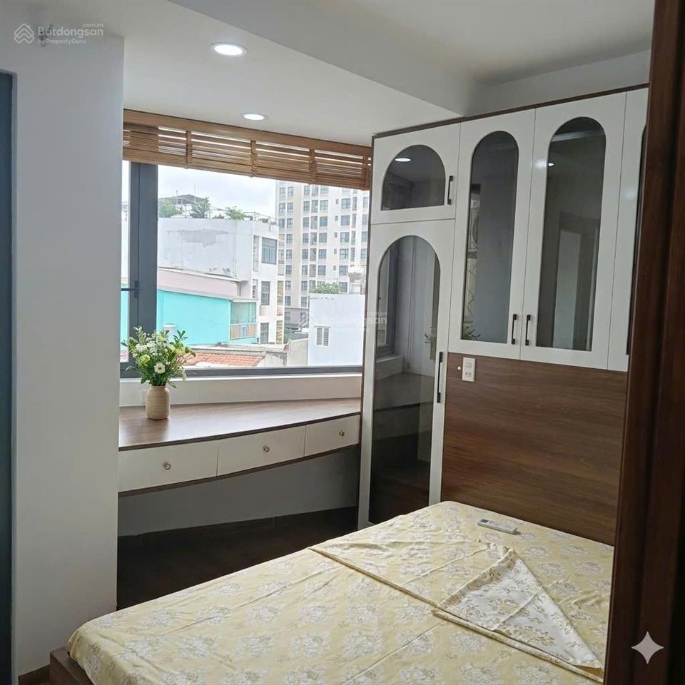 Nhà mới  đẹp 5 tầng x 43m2  nội thất sang  hẻm 2 xe hơi ra nguyễn thái sơn