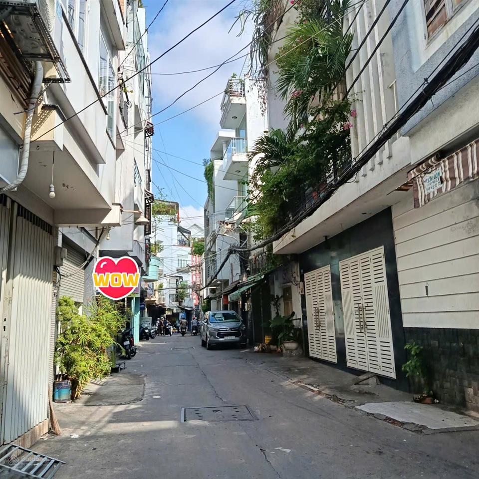 Hiếm * hẻm 4,7m xe hơi đậu cửa nhà 3tầng x 48,2m2 thông ra đường phan đình phùng.