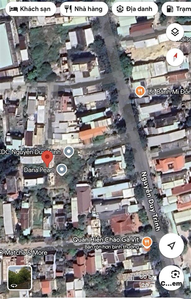 Bán đất kiệt nguyễn duy trinh, kiệt 5 mét, mặt tiền 5m. cách đường chính 50m, cách biển 800m.