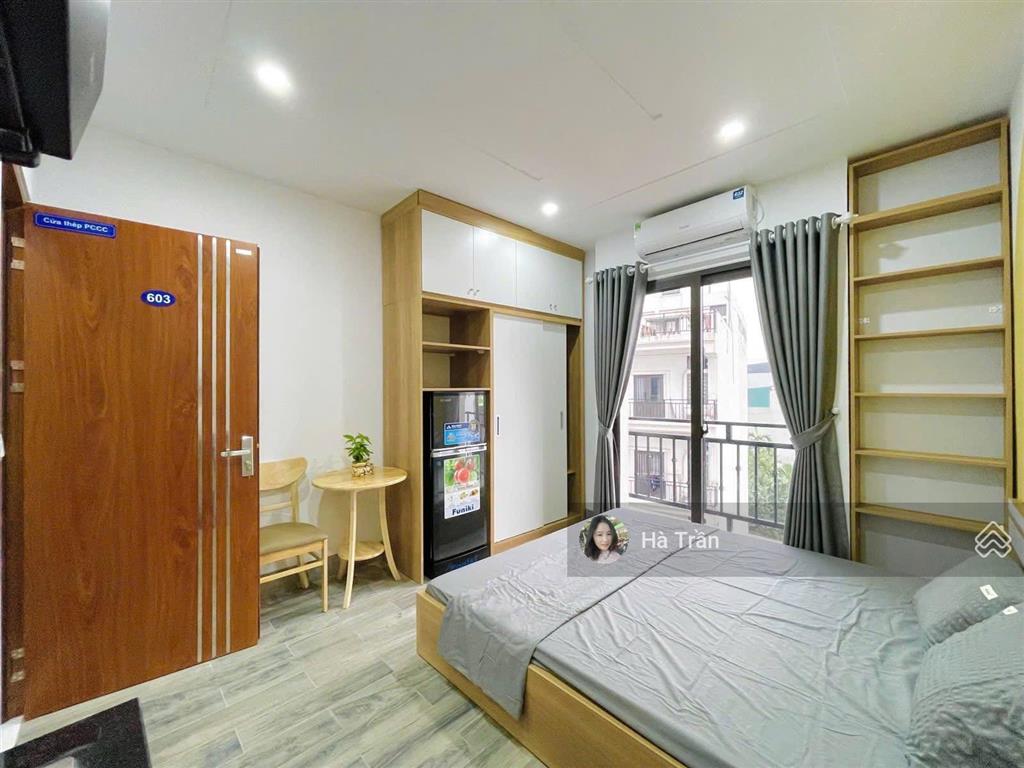 Toà ccdv cao cấp! 71m2*19pkk*8t thang máy, ngõ thông, sổ cc, ko qh, pccc đủ, dt ~100tr/th