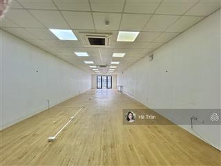 Còn trống 1 sàn hiếm có mặt phố yên lãng 110m2 cho thuê 20tr/tháng, thang máy, hầm xe, miễn phí dv