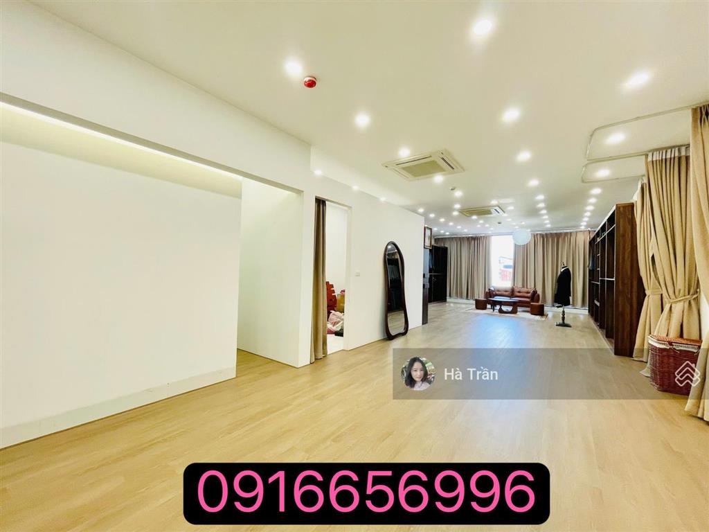 Sàn đẹp! phố xã đàn 120m2 cho thuê 18tr/tháng, thang máy, hầm xe, sàn gỗ sang trọng, 2 thoáng