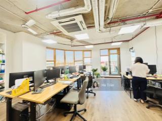 Nhanh chân! sàn vp đội cấn 140m2 cho thuê 26tr/tháng, view hồ, thang máy, 2 hầm xe, lô góc thoáng