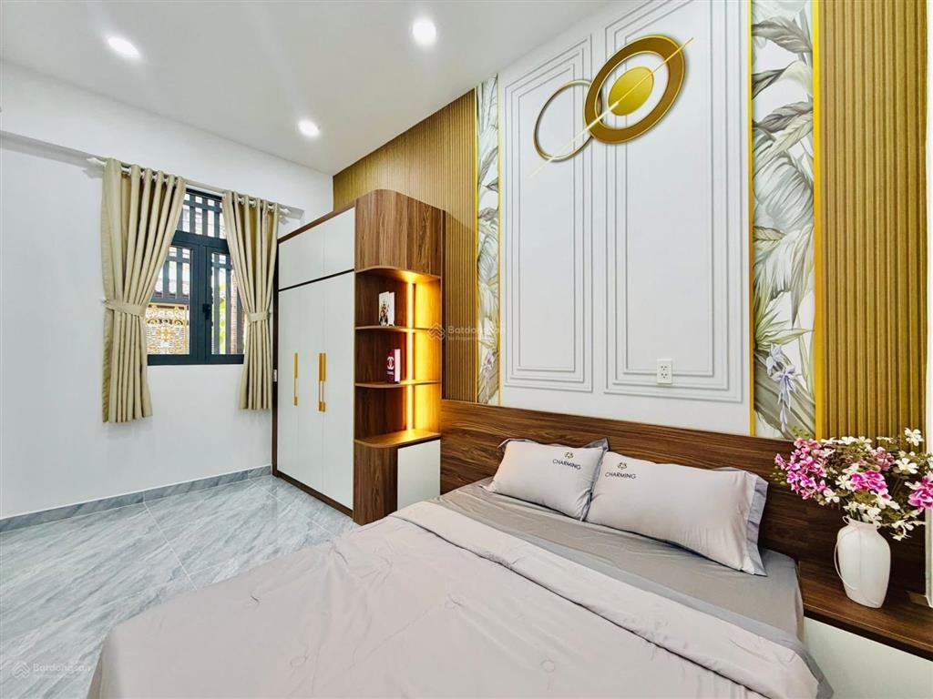 Hẻm 8m quang trung phường 8 gò vấp, dt 9,5x5,76m, 2 tầng. giá 5,93 tỷ tl