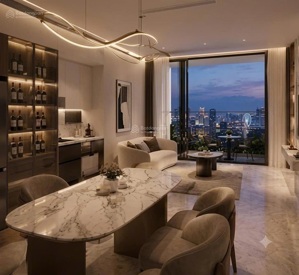 Bán căn 2pn the meridian 72,97m² view downtown, bàn giao cao cấp
