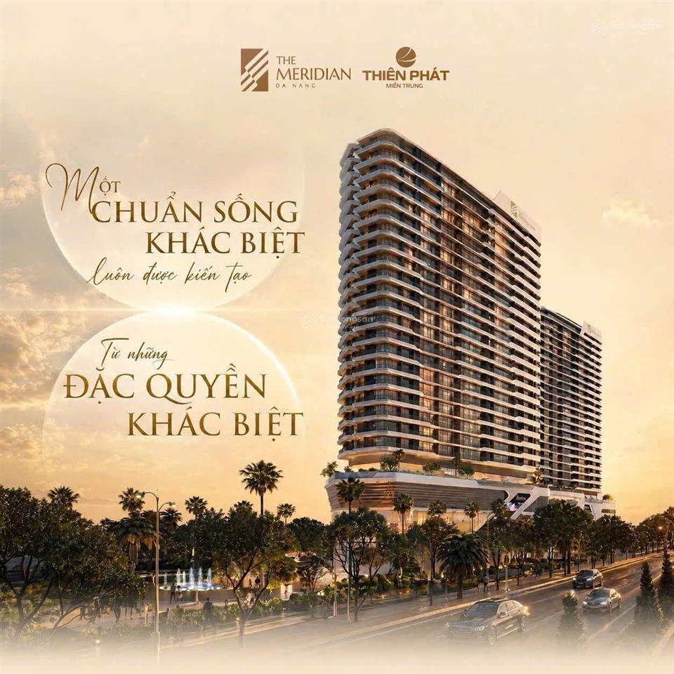 Bán căn 1pn+ the meridian 60,98m² view trung tâm đà nẵng & downtown, bàn giao cao cấp
