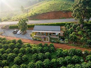 Bán 918m2 đất vườn view thung lũng, 2 mặt đường, sau thác đambri bảo lộc 1,39 tỷ