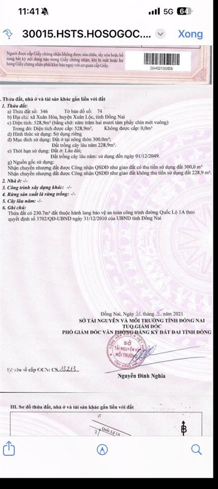 Cơ hội sở hữu nhà mt kinh doanh 11m, giá ưu đãi 3tỷ, vị trí ngay ql1a, xã xuân hoà, tp. đồng nai