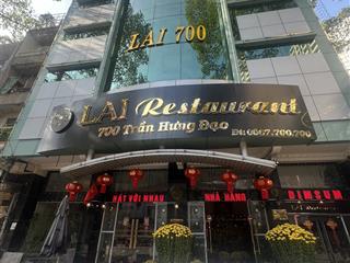 Cho thuê khu phức hợp giải trí mt 700 trần hưng đạo, quận 5
