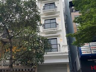 Cho thuê nhà đặng thùy trâm phạm tuấn tài, 70m² x 5 tầng, mt 5m, phân lô, gara ô tô giá 25tr/th