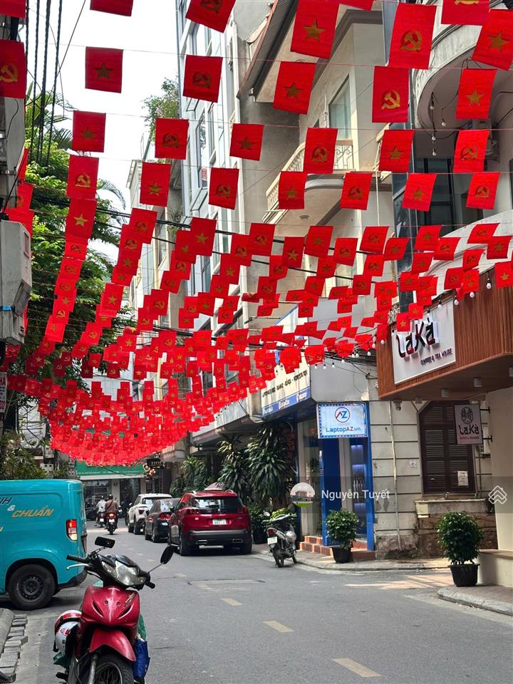 Cho thuê nguyên căn thái hà  hoàng cầu mới tinh, 65m2x5 tầng, phân lô thông  ô tô đỗ tránh  23tr