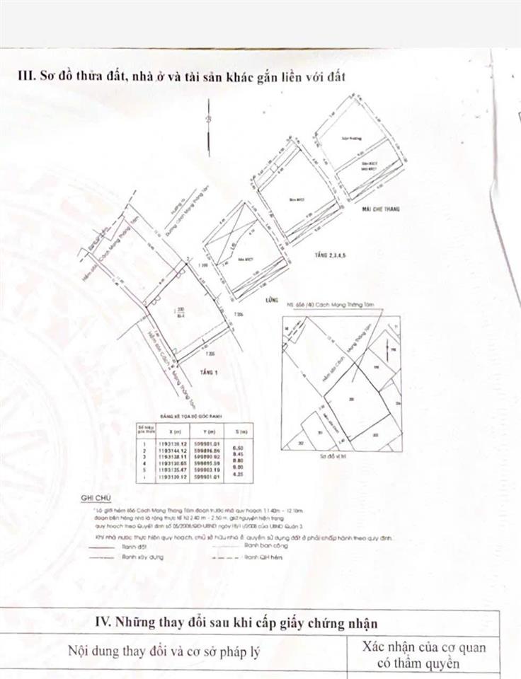 Bán nhà hxh cách mạng tháng 8 p11 q3 9 x 12 trệt 5 tầng giá 29 tỷ