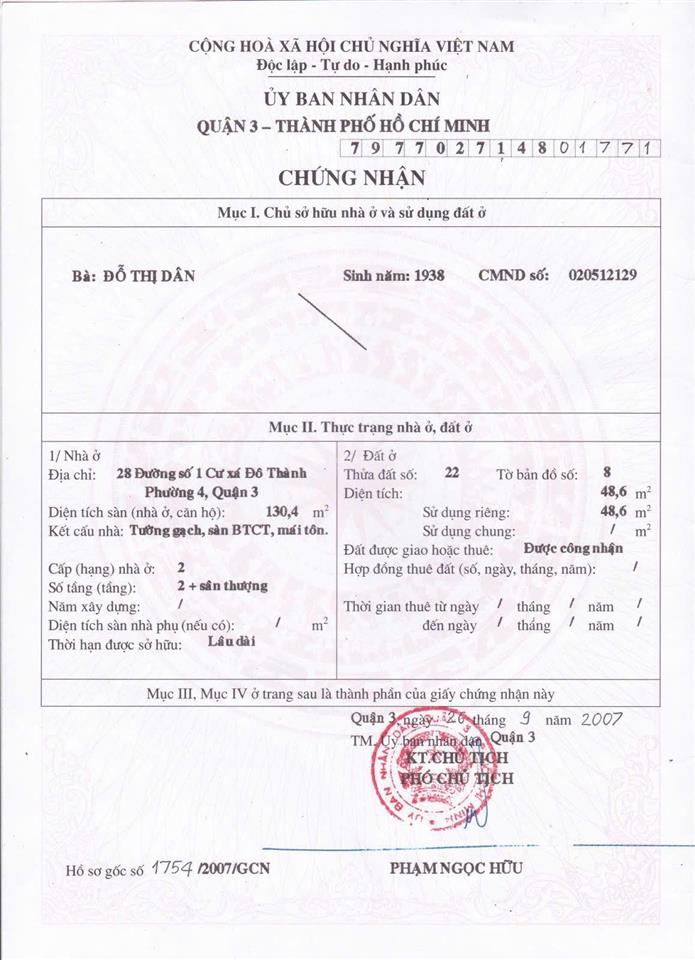 Hàng hiếm q3 nhà góc 2mt ngang 6.1m cư xá đô thành, 61m2, 3 tầng  24 tỷ tl