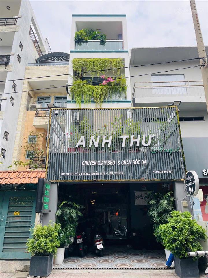 Mặt tiền nguyễn trọng tuyển, phú nhuận 5 x 20m trệt 3 lầu giá 16,8 tỷ