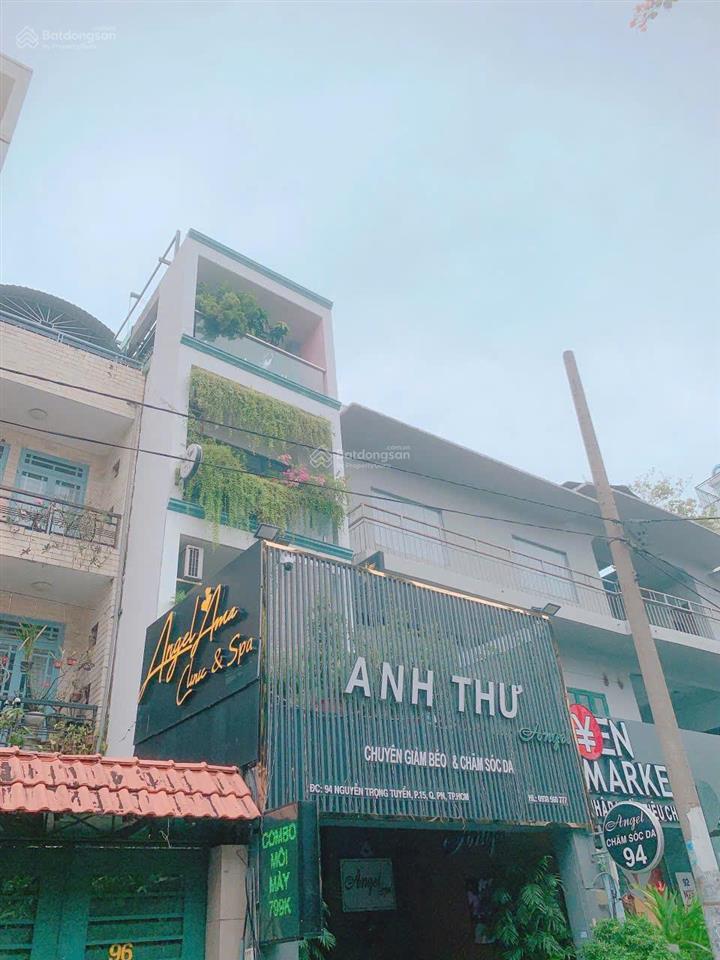 Mặt tiền nguyễn trọng tuyển, phú nhuận 5 x 20m trệt 3 lầu giá 16,8 tỷ