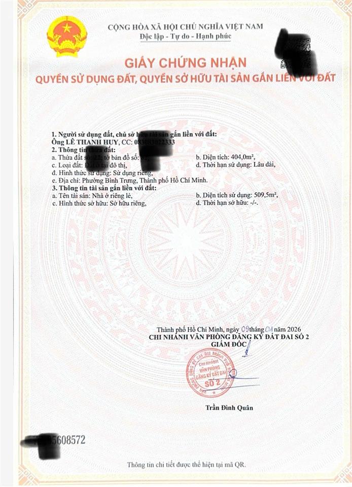 Biệt thự thạnh mỹ lợi q2 khuôn viên 404m siêu đẹp