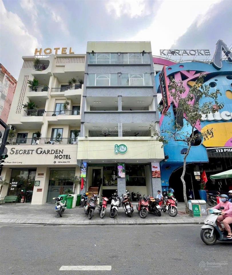 Tòa nhà 500m² sàn mt phan xích long  giá đầu tư 38 tỷ  hầm 5 lầu thang máy  7x13