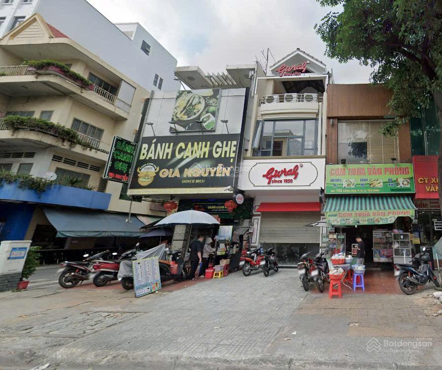 Siêu phẩm mặt tiền cộng hòa, tân bình  100m (4.5x20m)  hđt 750tr/năm  giá cực sụp hầm 26 tỷ