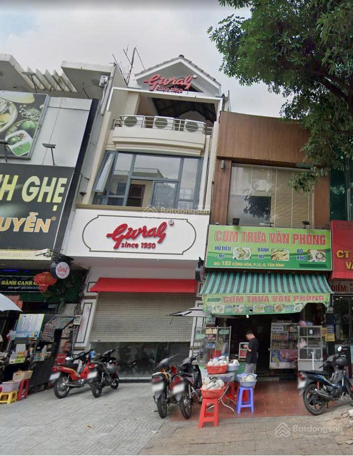 Siêu phẩm mặt tiền cộng hòa, tân bình  100m (4.5x20m)  hđt 750tr/năm  giá cực sụp hầm 26 tỷ