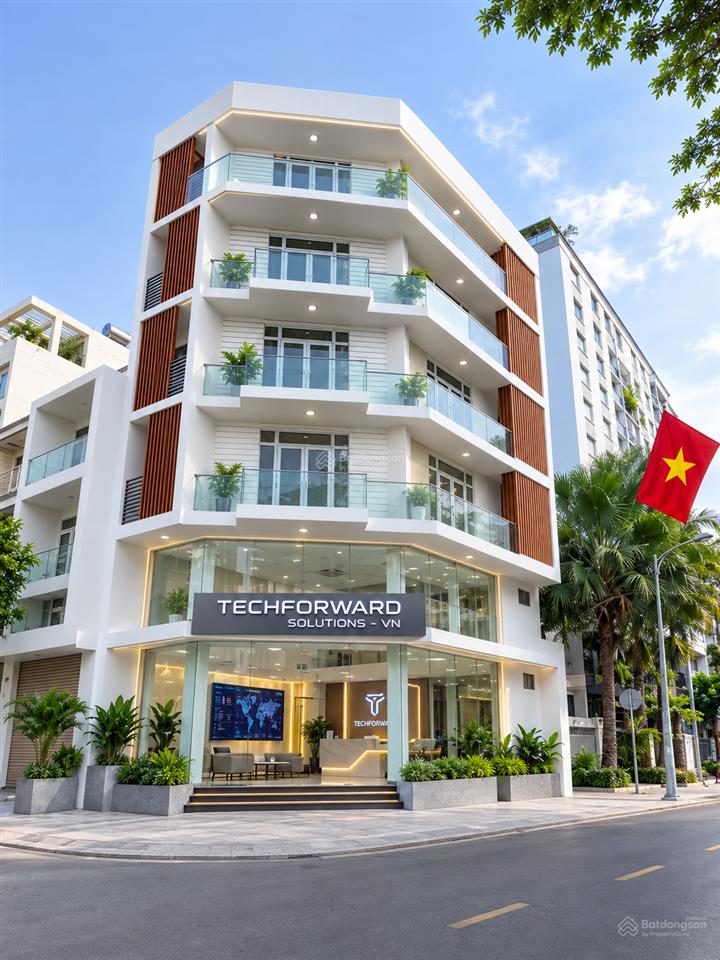 Bán tòa nhà góc 2mt thương hiệu ngang 6m tô hiến thành  giá 21 tỷ  6 tầng thang máy  hđt 60tr/th