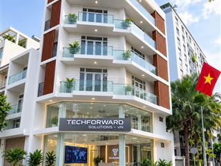 Bán tòa nhà góc 2mt thương hiệu ngang 6m tô hiến thành  giá 21 tỷ  6 tầng thang máy  hđt 60tr/th